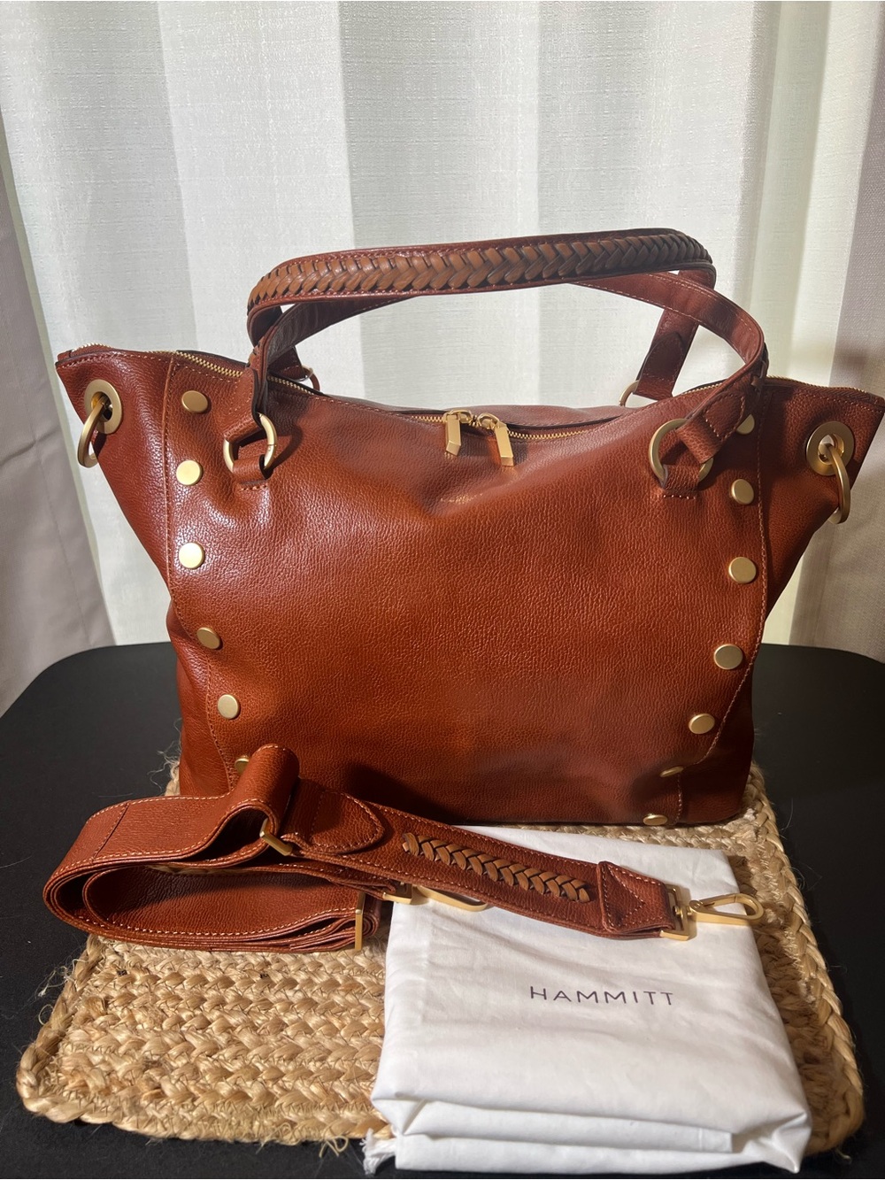 Rare Daniel Large Top Handle Bag, Limited Edition Manzonita Tan